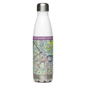 Rambo Airfield (0VA0) VFR Sectional Water Bottle