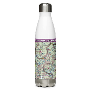 Bountiful Acres Airport (6WI3) VFR Sectional Water Bottle