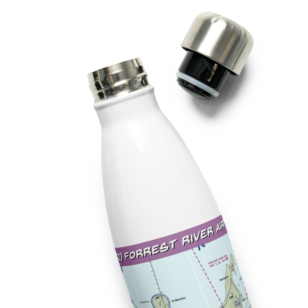 Forrest River Airport (MI02) VFR Sectional Water Bottle 