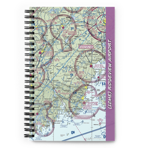 Ridgeview Airport (12ME) VFR Sectional Notebook