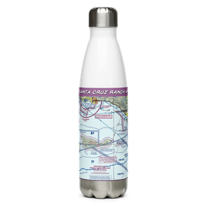 Santa Cruz Ranch Airstrip (44CA) VFR Sectional Water Bottle