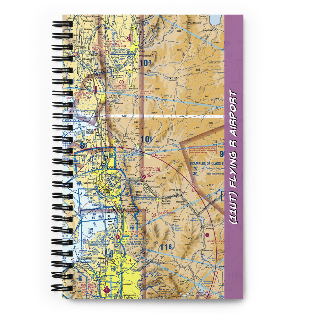 Flying R Airport (11UT) VFR Sectional Notebook 