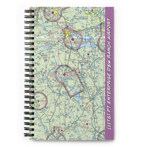 Pt Enterprise D&W Ranch Airport (11TS) VFR Sectional Notebook