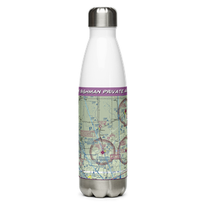 Bishman Private Airport (90MN) VFR Sectional Water Bottle