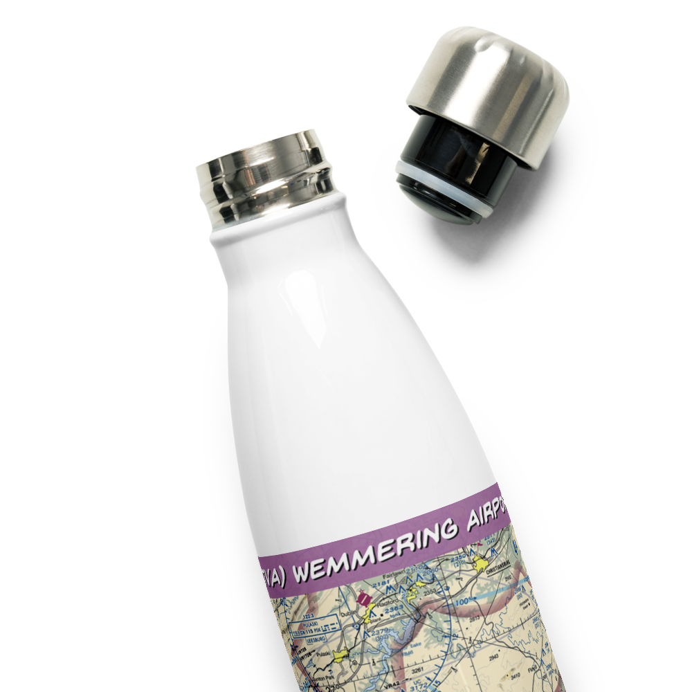 Wemmering Airport (57VA) VFR Sectional Water Bottle 