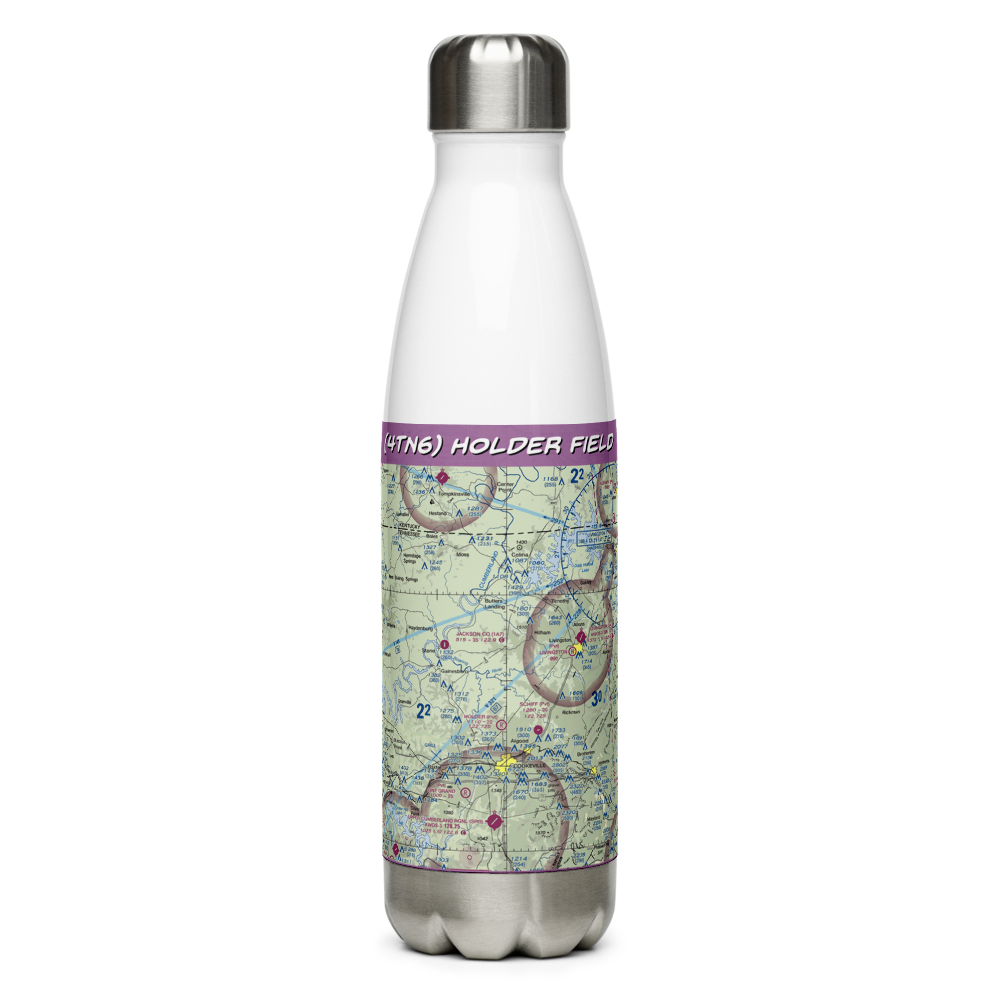 Holder Field (4TN6) VFR Sectional Water Bottle 