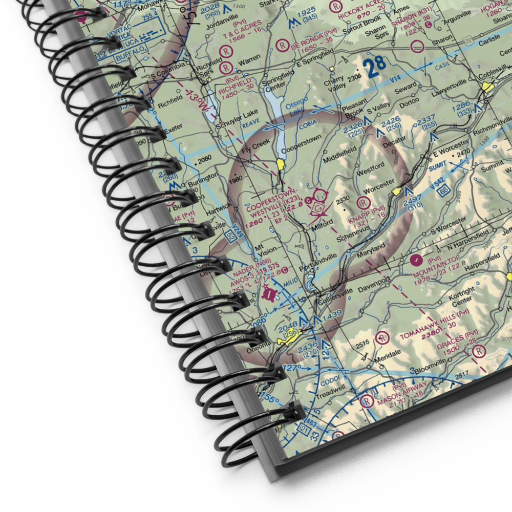 Hop House Airpark (11NK) VFR Sectional Notebook 