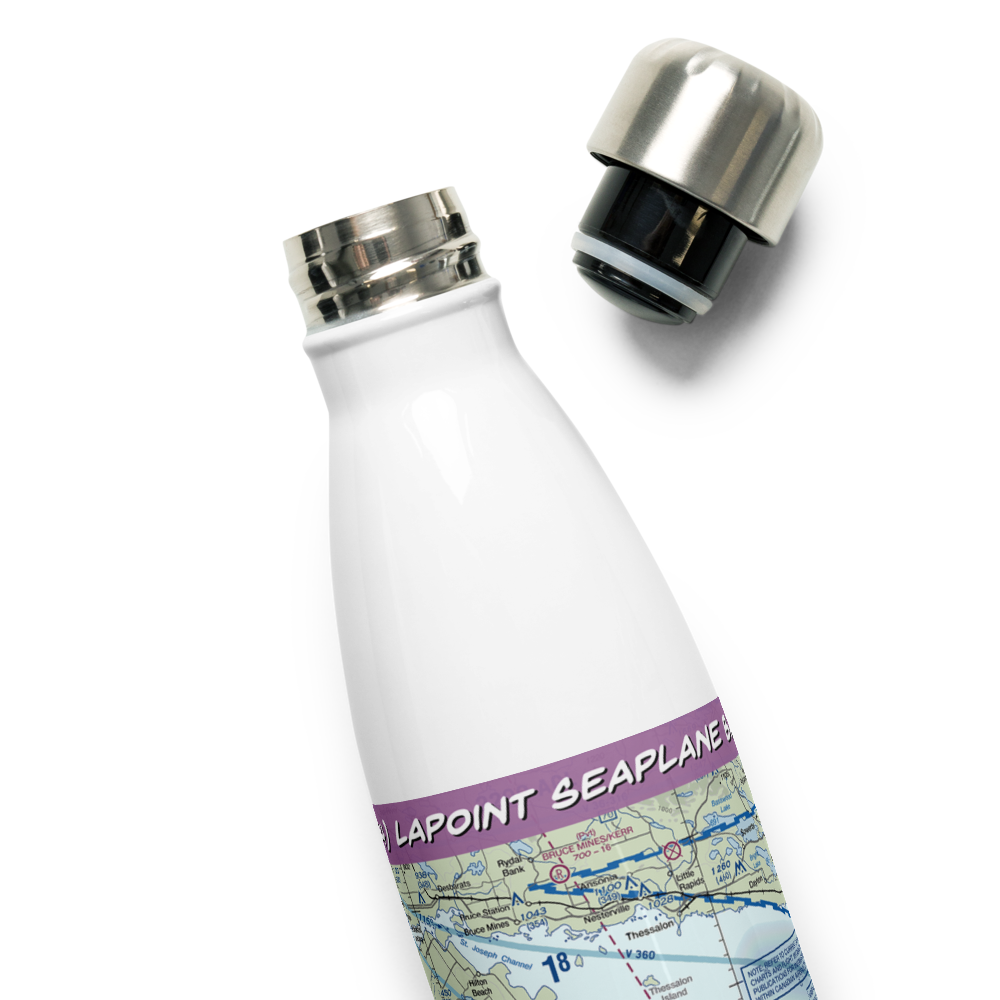 Lapoint Seaplane Base (MI4) VFR Sectional Water Bottle 