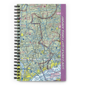 Candlelight Farms Airport (11N) VFR Sectional Notebook