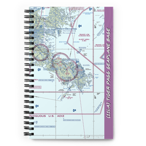 Tiger Pass Seaplane Base (11LA) VFR Sectional Notebook
