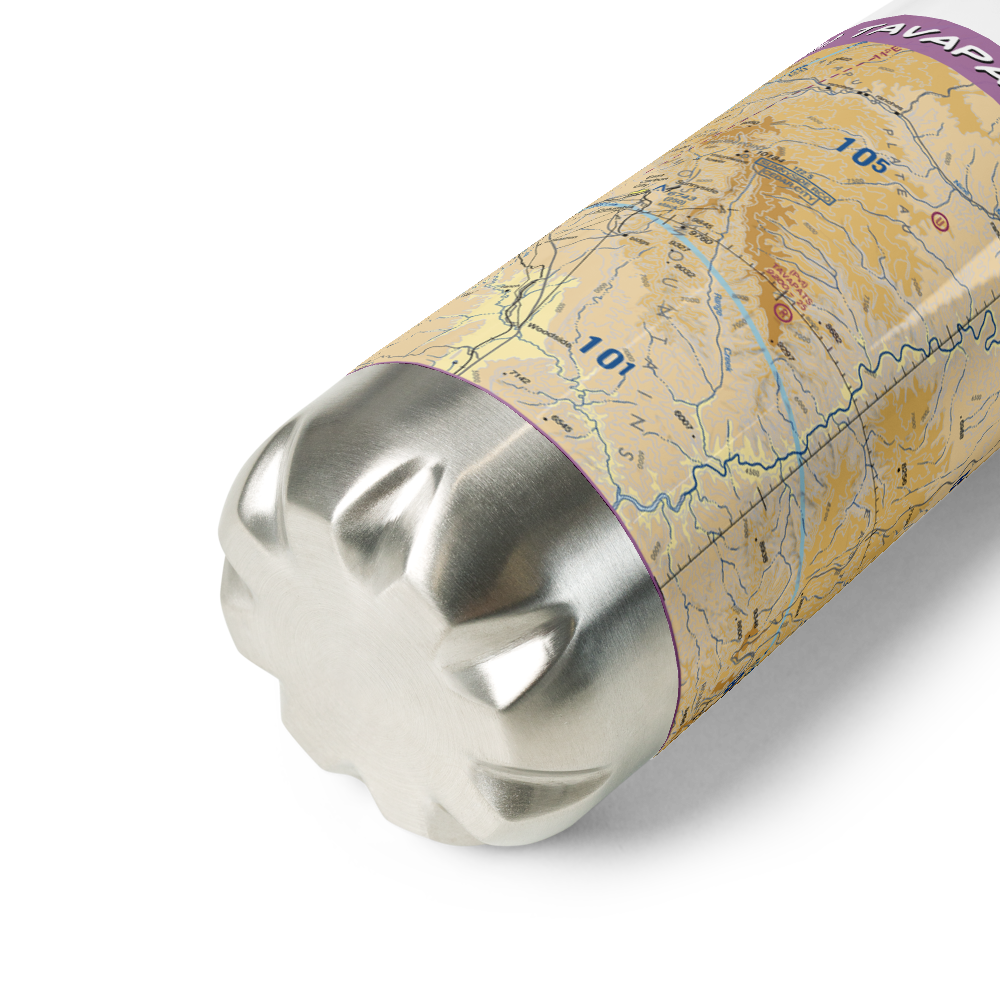 Tavapats Ranch Airport (UT09) VFR Sectional Water Bottle 