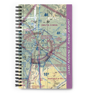 Rocking T. Ranch Airport (11AK) VFR Sectional Notebook