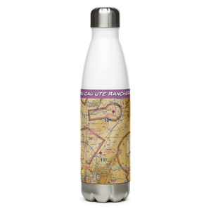 Flying Cal Ute Rancheros Airport (UT15) VFR Sectional Water Bottle