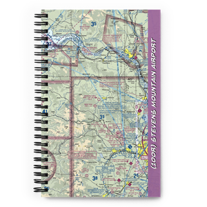Stevens Mountain Airport (10OR) VFR Sectional Notebook