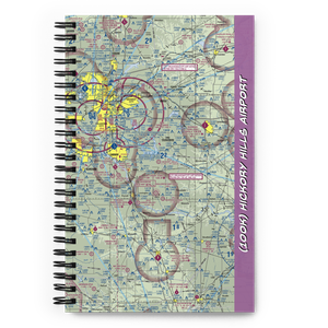 Hickory Hills Airport (10OK) VFR Sectional Notebook