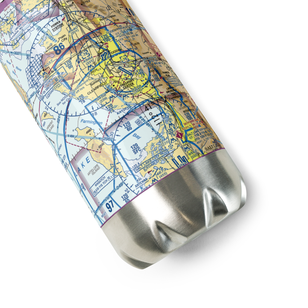 Payne Field (UT40) VFR Sectional Water Bottle 