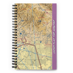Flat Top Airstrip (10ID) VFR Sectional Notebook