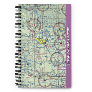 Flyers Airport (10IA) VFR Sectional Notebook