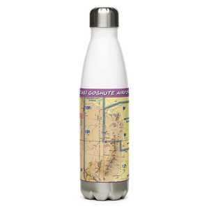 Goshute Airport (UT65) VFR Sectional Water Bottle