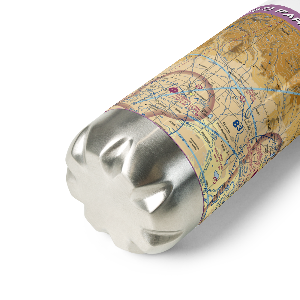 Paradise Air Park (UT67) VFR Sectional Water Bottle 