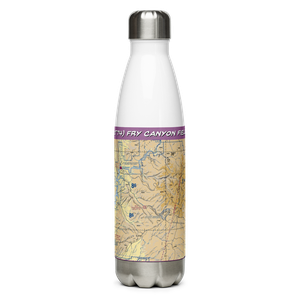 Fry Canyon Field (UT74) VFR Sectional Water Bottle