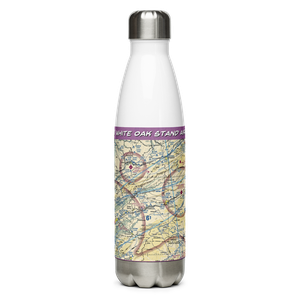 White Oak Stand Airport (VA11) VFR Sectional Water Bottle