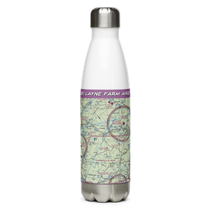 Layne Farm Airstrip (VA28) VFR Sectional Water Bottle