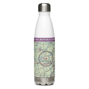 Big Buffalo Airstrip (VA34) VFR Sectional Water Bottle