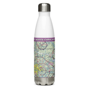 Woods Farm Airstrip (VA50) VFR Sectional Water Bottle