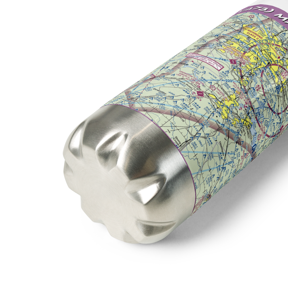 Mazza Airport (VA73) VFR Sectional Water Bottle 