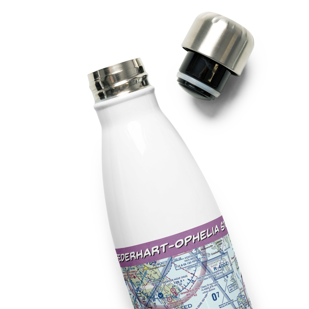 Federhart-Ophelia STOLport (VA99) VFR Sectional Water Bottle 