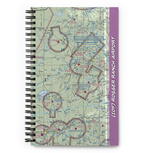 Rosser Ranch Airport (10F) VFR Sectional Notebook