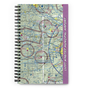 Winsted Municipal Airport (10D) VFR Sectional Notebook