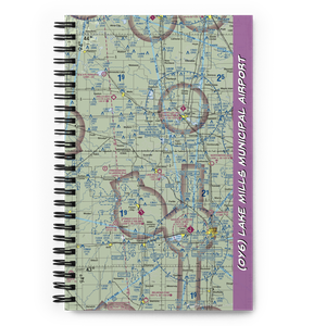 Lake Mills Municipal Airport (0Y6) VFR Sectional Notebook