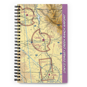 Dorsey Creek Ranch Airport (0WY1) VFR Sectional Notebook