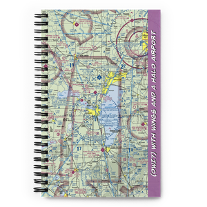 With Wings And A Halo Airport (0WI7) VFR Sectional Notebook