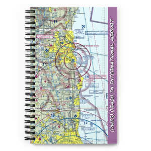 Crash In International Airport (0WI5) VFR Sectional Notebook