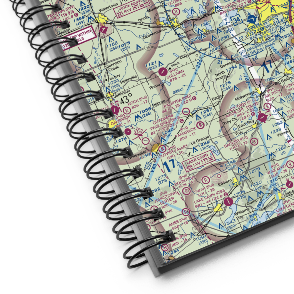 Doering Farms Airfield (0WI2) VFR Sectional Notebook 