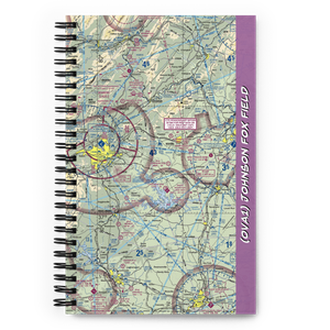 Johnson Fox Field (0VA1) VFR Sectional Notebook