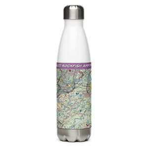 Rockfish Airport (VG22) VFR Sectional Water Bottle