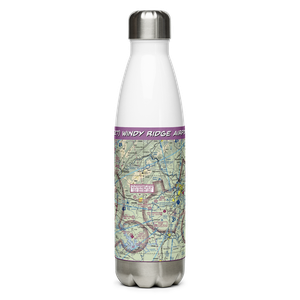 Windy Ridge Airport (VG27) VFR Sectional Water Bottle