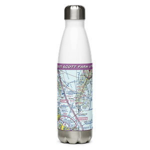 Scott Farm Strip (VG30) VFR Sectional Water Bottle