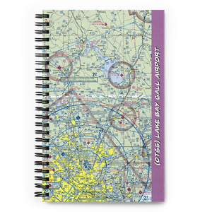 Lake Bay Gall Airport (0TS5) VFR Sectional Notebook