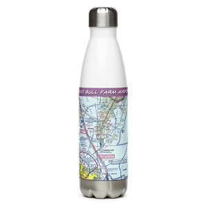 Bull Farm Airport (VG33) VFR Sectional Water Bottle