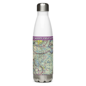 Woody Field Airport (VG40) VFR Sectional Water Bottle