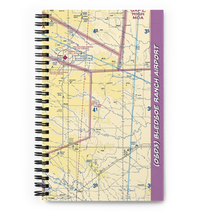 Bledsoe Ranch Airport (0SD3) VFR Sectional Notebook