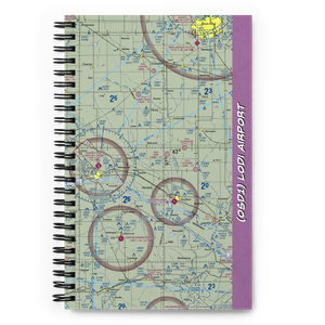 Lodi Airport (0SD1) VFR Sectional Notebook
