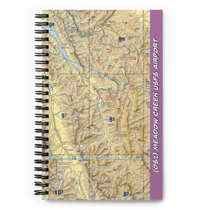Meadow Creek Usfs Airport (0S1) VFR Sectional Notebook