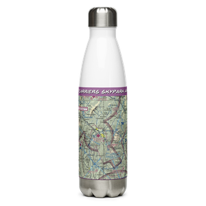 Carriers Skypark Airport (VT31) VFR Sectional Water Bottle
