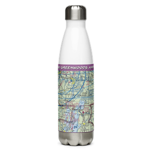 Greenwoods Airfield (VT38) VFR Sectional Water Bottle